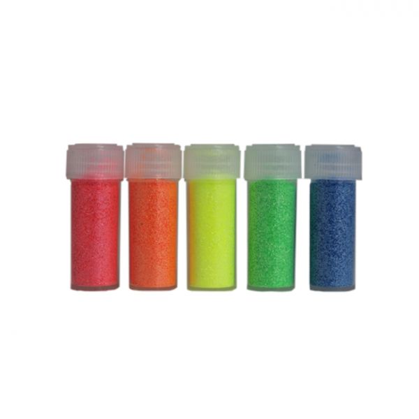 5 x 3 g Neon Glitter Set | GL5