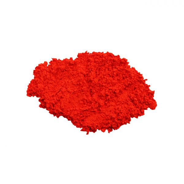 Fluorescent pigments red